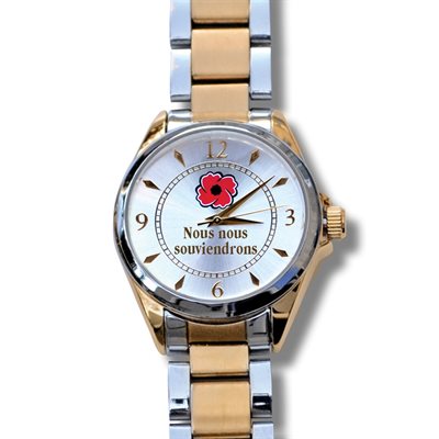 MONTRE POUR FEMMES "NOUS NOUS SOUVIENDRONS" MONTRE POUR FEMMES "NOUS NOUS SOUVIENDRONS"