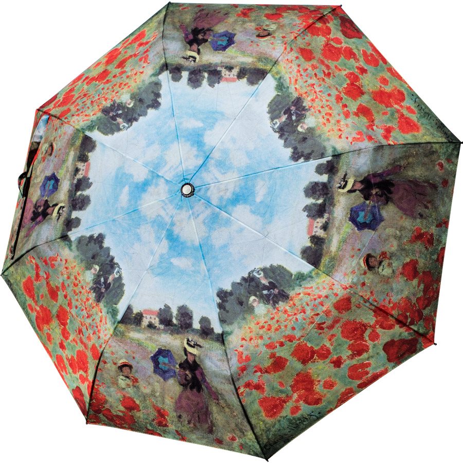 COLLAPSIBLE UMBRELLA "POPPY FIELD"