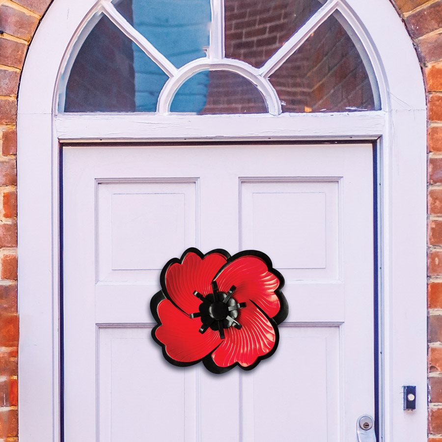 POPPY DOOR DECORATION