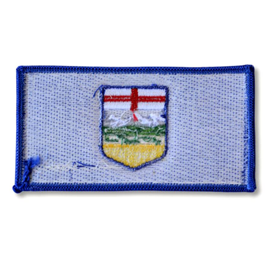 PATCH ALBERTA FLAG 2" X 4"