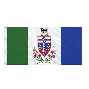 DRAPEAU YUKON 6' X 3' OEILLETS (2)