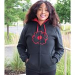 HOODIE ZIPPER POPPY