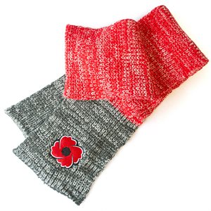 ÉCHARPE COQUELICOT