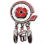 LAPEL PIN INDIGENOUS VETERANS