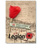 COMMEMORATIVE POPPY FLOWER 100th ANNIVERSARY
