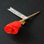 COMMEMORATIVE POPPY FLOWER 100th ANNIVERSARY