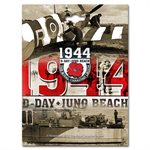 ÉPINGLETTE COMMÉMORATIVE D-DAY JUNO BEACH (ANGLAIS)