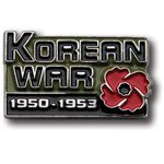 ÉPINGLETTE DE REVERS KOREAN WAR (ANGLAIS)